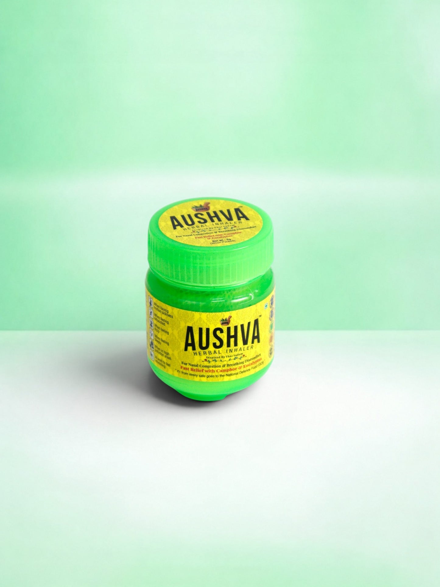 Aushva Natural Herbal Inhaler Pack of 1