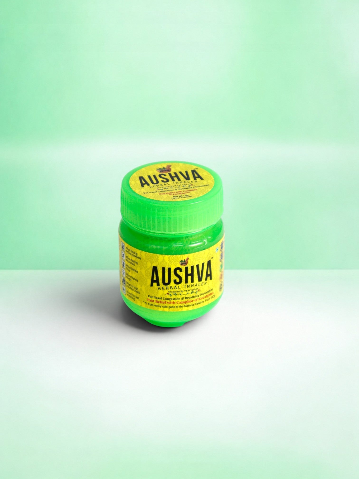 Aushva Natural Herbal Inhaler Pack of 1