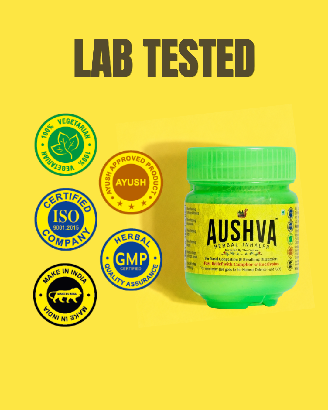Aushva Herbal Inhaler Pack of 1