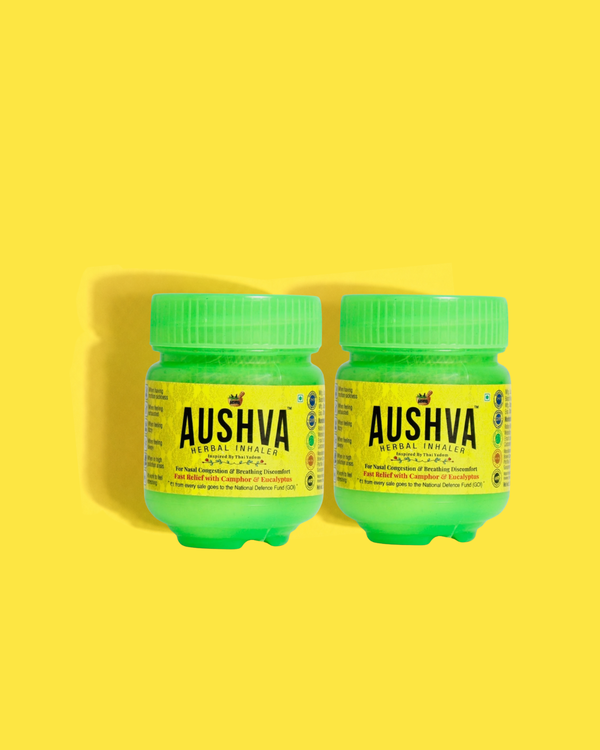 Aushva Herbal Inhaler Pack of 2